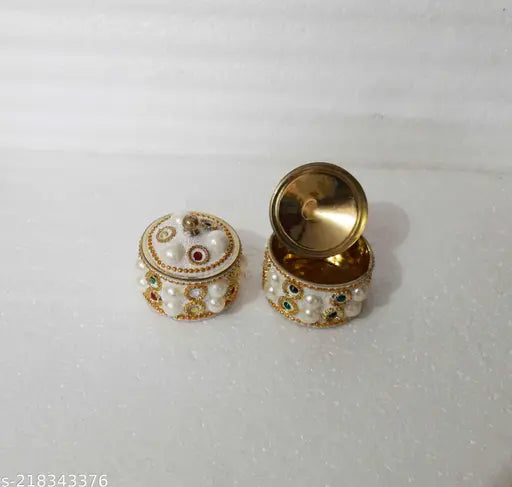 Attractive Sindur Box set of 2, round indur box, sindur dibbi,sindur kumkum dibbi box,Kumkum Box,,sindoor box sindoor of box sindoor box for women