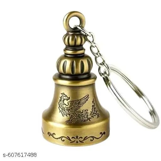 Primum quality Metal Bell Guardian Bell Tibetan Bell keychains Lucky Bell Key Chain Good Luck Sw Love it primum Temple Bell Good Luck Swiss Handcrafted Metal Bell Keychains Temple Bell Pack Of 3