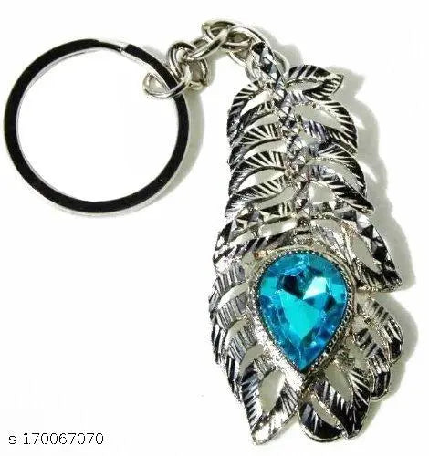 Jdp Novelty 2pcs Set Trendy and Stylish Keychains /keyrings of premium quality of Oh My God Movies Feather Keychain for Men , women for cars and bike key chains. New