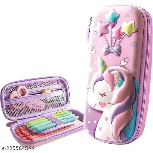 Pencil Pouches for Kids, Stylish Cartoon Pouch for Girls, Pencil Case for Girls and Boys, Pencil Pouches - Pencil Pouches for Kids, Stationary Organizer