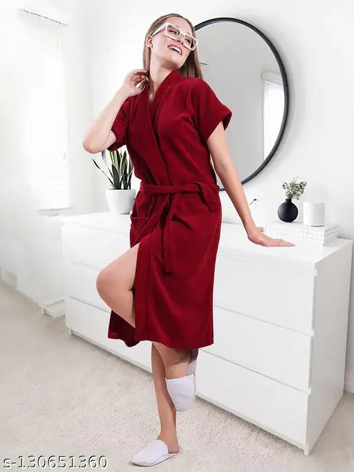 LacyLook Bathrobes Soft Terry Cotton Bathrobes For Womens And Girls