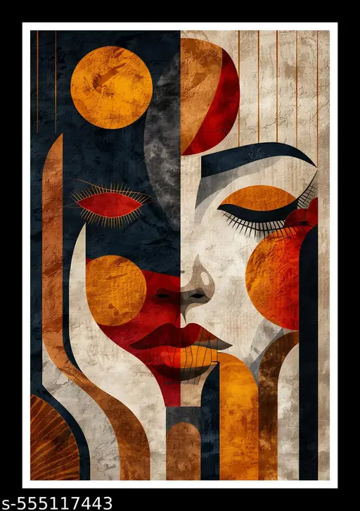 Abstract painting artwork