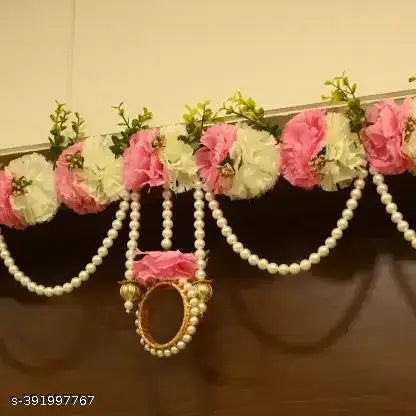 Alampata Artificial Flower Toran Diwali/Home Decoration/Jhalar/Door Wall Hanging