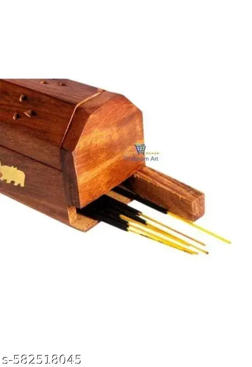 Wooden incense stick holder Agarbatti holder 10 inch long