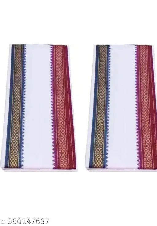 Unique Bath Towel Gamchha for Men & Women  Combo Of 2