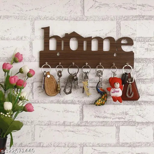 Ravishing Key Holder Wall Mounted (20*10)cm Brown
