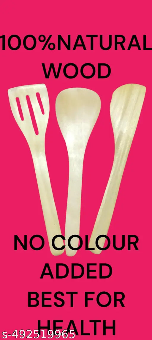 Unique Ladles Spatulas Cooking Spoons Set of 7 and 1 Parantha/Roti Presser and free 3 Mini Masalas Spoons/Total Pack of 11