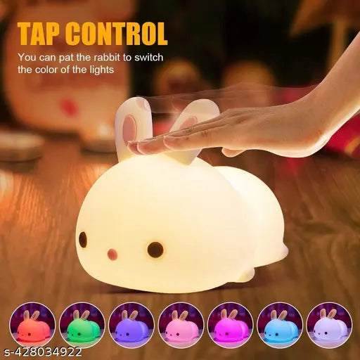Bunny Night Lights For Girls, Cute Rabbit Animal Baby Toddler Nightlight