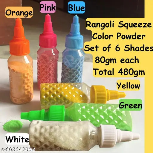 Artonezt 22 Pcs Ready to Use Rangoli Making Tool Kit for Door Entrance Floor Diwali Decoration Home Navratri Pongal Pooja Mandir DIY Rangoli Art Set for Festivals & Home Décor