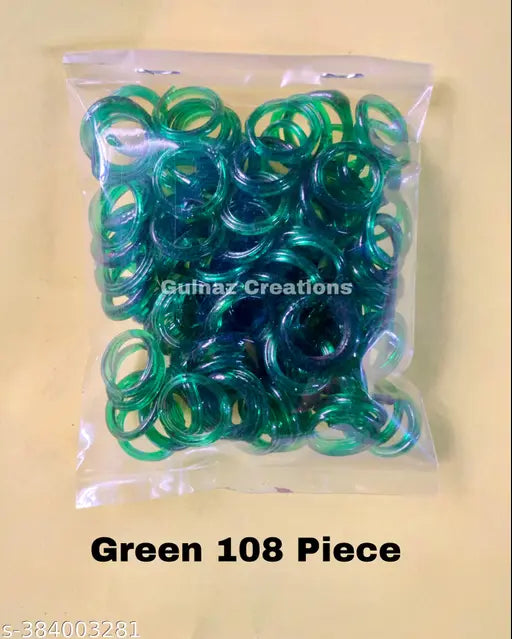 Chitti Gajulu Small Bangles Combo Pack 3 Colours Each 108 for Ammavari Laxmi Puja Combo Pack Of 3 Pooja Samagri