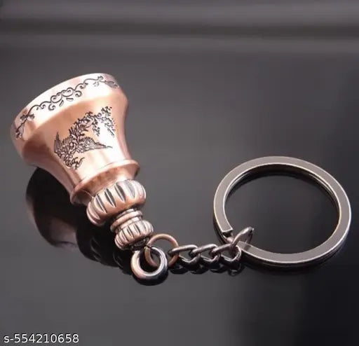 Primum quality Metal Bell Guardian Bell  Tibetan Bell keychains Lucky Bell Key Chain Good Luck Sw  Love it primum  Temple Bell Good Luck Swiss  Handcrafted Metal Bell Keychains Temple Bell Pack Of 1