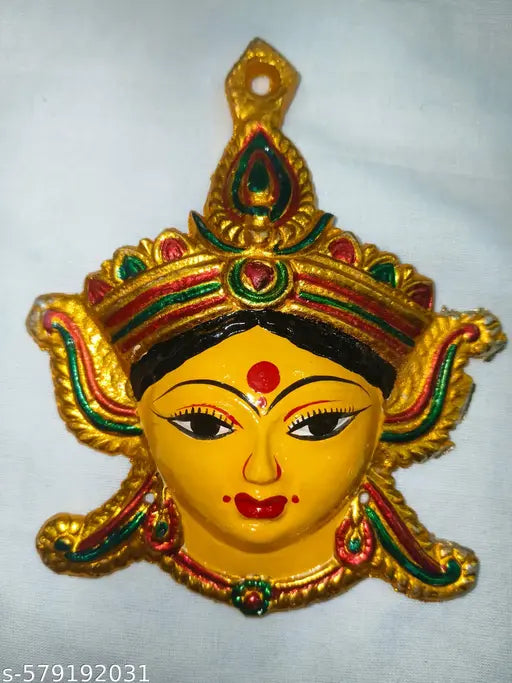 Maa Durga face , Durga maa ka Mukhota devi face devi idol face