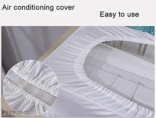FASHION POINT Printed Air Conditioning Dust Cover Folding Designer Ac Cover for Indoor Split Ac 1.5 ton (97 x 31 x 21 .5 cm )