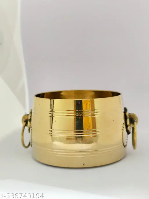 Pooja Kalash for Pooja Room Decor | Brass Naazhi  | Traditional Brass Kalash for Religious Rituals