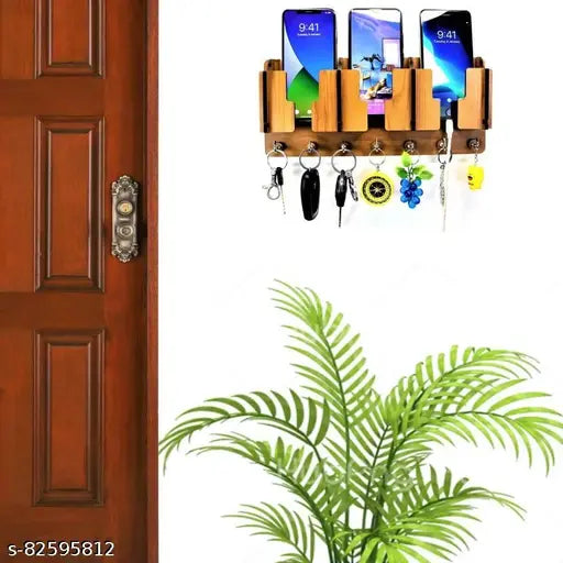 Best Key Holder with 3 Mobile Pocket