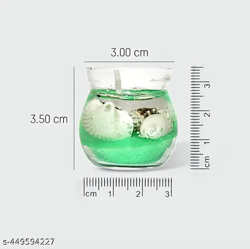 ZIPZOOP Gel wax 24 Pcs Tealight Candles for Home Decoration - Pack of 24 Gel Wax Lighting Mini Jelly Candles for Home Decoration, Spa, Surprise, Diwali Decoration, Party & Events.