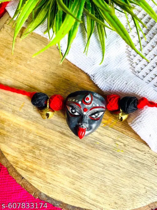 Diwali jewellery handmade Terracotta maa Kali choker