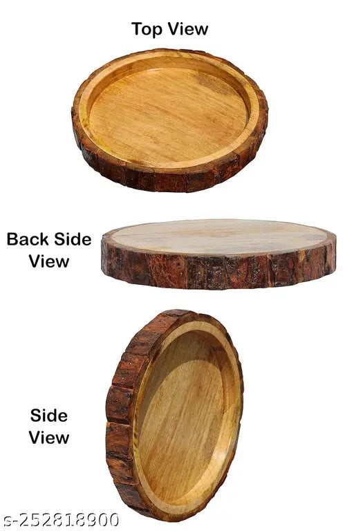 Round Serving Tray for table decor