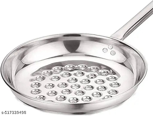 Stainless Steel Boondi Jhara With Wooden Handle (6 Inch Diameter) For Ladoo Making Strainer (Steel Pack Of 1), 43 x 16 x 2 Centimeters, Silver