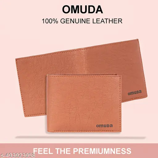 ibex Men Tan Artificial Leather Wallets for Men