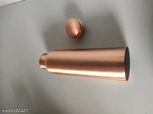 Evokali 100% Pure Copper Water Bottle – Ayurvedic Handcrafted Drinkware for Healthy, Eco-Friendly Hydration (1 Liter)