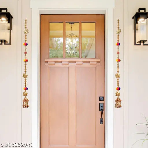 Set Of Side Hanging Toran For Decoration Elephant Hanging Latakn For Door Decoration Size 2.5 Feet Long