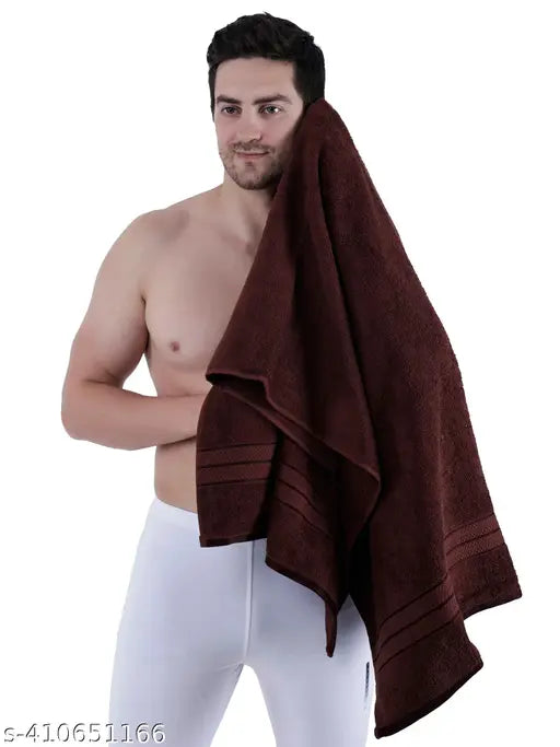 DOLLAR Bath Towel 100% Cotton Soft, Elegant, Ideal for Luxurious Post-Bathing Rituals and Ultimate Relaxation Size(75 X 150 CM) 1 Piece BathTowel