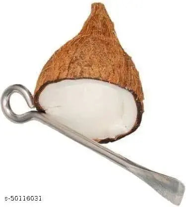 FERVENT Metal Coconut Opener Rod , Coconut Opener Tool. (Set of 1)