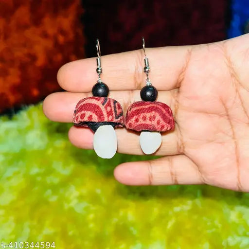Handmade cotton necklace set (haaram)