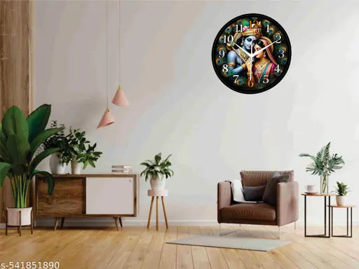 AS CREATIVES  BEAUTIFUL  WALL  CLOCK