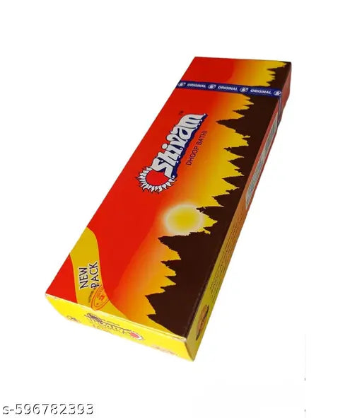 Pack of 3 (80g Sticks Per Pack) Shivam Dhoop Bathi Incense Sticks Agarbattis for Daily Rituals, Extra Freshness, Home Temple Worship, Spiritual Growth, Purification, Atmosphere Positive Energy