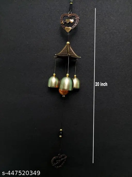 Positive energy windchime vastu m-15 (Hut Style)