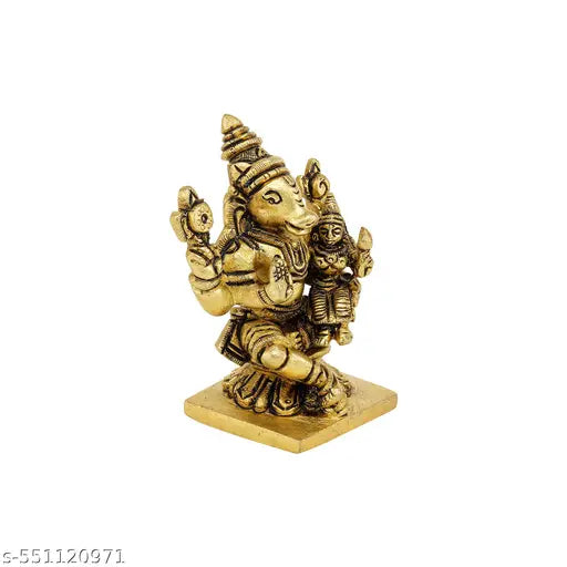 Shreeyaash Brass Varahi Amman Idol for Temple & Pooja Room | Handcrafted Goddess Varahi Statue for Protection, Strength