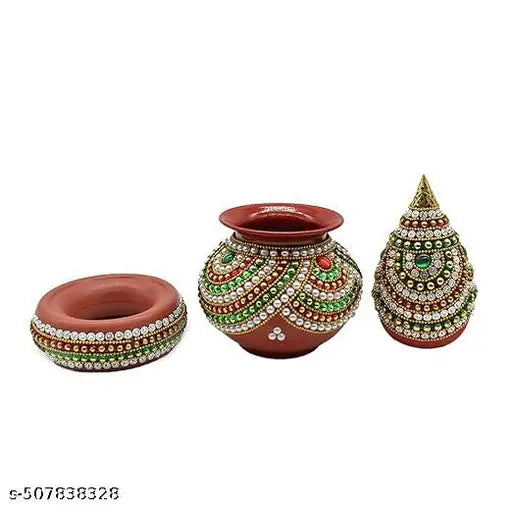 Mangal Kalash Lota Coconut Set for Puja