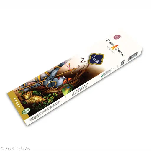 Prabhu Shriram Shraddha Shakti Series Leela Incense Agarbatti Sticks| Natural Aroma Fragrance Premium Agarbatti| 35gm| 25 Sticks