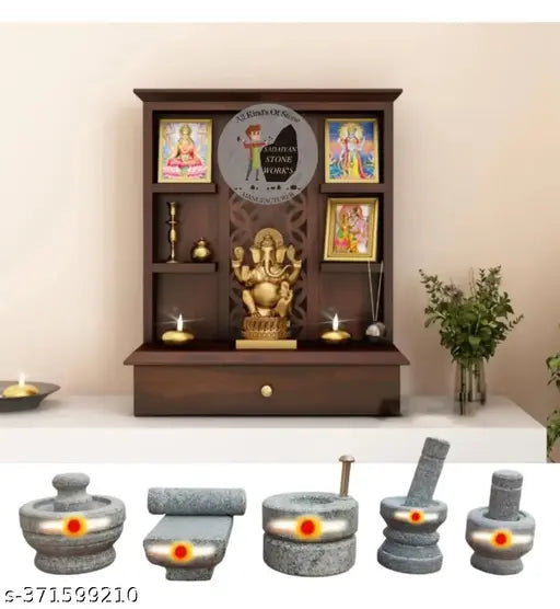 Miniature Kitchen Set for Kids, Pooja and Grahapravesam, Traditional Home, Make Your Littles Time Full Fun-Filled - Kitchen Playsets, Grey