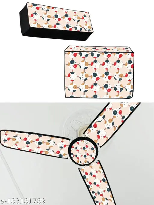 Split AC Cover 1.5 Ton And Fan Cover Combo