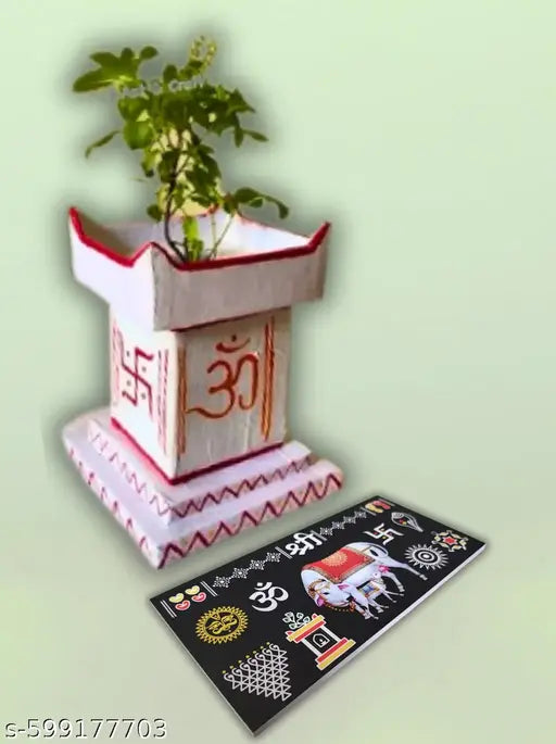 ME Art - 'New Kamdhenu Gaumata' - Ready Rangoli - Sunboard