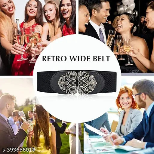 Debelt Women Belt for Dress, Metal Buckle, Perfect Fit, Waist Belt for Women, Comfortable and Stylish All-Match Accessory