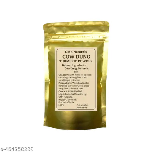 Saana manjal powder for floor, vasal, cow dung turmeric powder 100 g