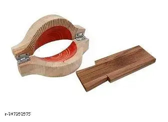 Wooden Kitchen Tool for Garijelu, Kajjikayalu & Gavvalu Sweet Maker – Premium Teak Wood Mould for Traditional Indian Sweets | Perfect for Making Gujiya, Gughara, Pedakiya, Karanji | Handcrafted Design for Authentic Sweets | Ideal for Home Baking and Festi