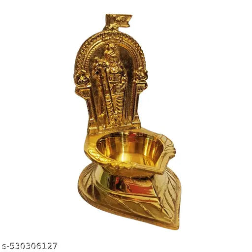 Brass Palani Raja Alangara Murugar Vilakku | palani murugan diya