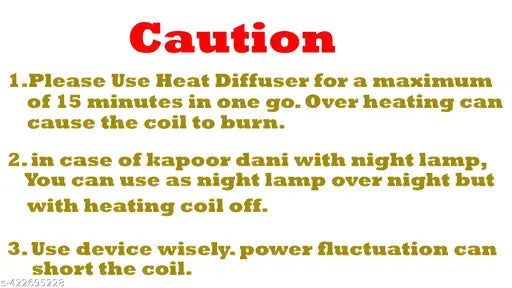 Bfaast Ganesha Blessing LED Kapoordani with Rose Diffuser Oil - Electric Aroma Diffuser, Night Lamp & Camphor Burner for Home & Office (Pack of 1)