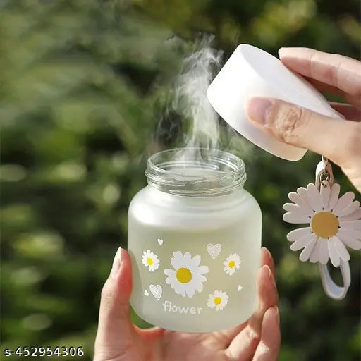 glass tumbler with lid pack of 1 300 ml