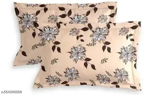 New Design Bedsheet For Double Bed Pack Of One Bedsheet With Two Pillow Cover Best Design For Loving Room,Drawing Room,Size-90*90