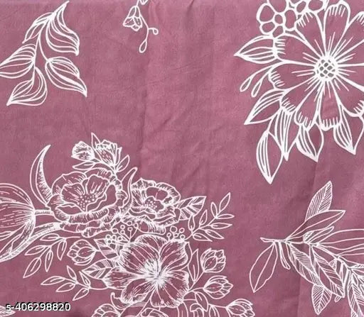 ST 5pc bedsheet set (1King size Bedsheet + 2 Pillow Covers (WITH ZIP)with Embroidery+ 2 Cushion Cover (WITH ZIP)with Embroidery with filler) Heavy Quality Multicolor QUILTED five piece set