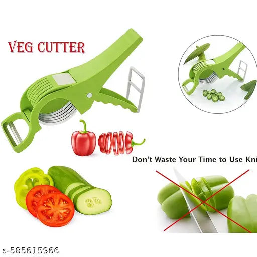 Combo Offer – Vegetable Chopper & Scissor Cutter | Free Vegetable Peeler/Vegetable Cutter, Chopper, Kitchen Tools Combo, Buy 2 Get 1 Free, Scissor Cutter, Peeler Combo