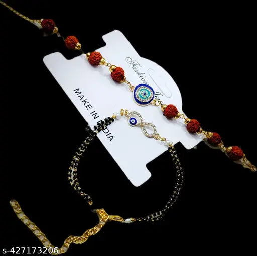 Couple Bracelet for men and whomen  RomanticGift Love Couples best Friendship Promise 2 In 1 Wrist Band Link Chain Bracelet