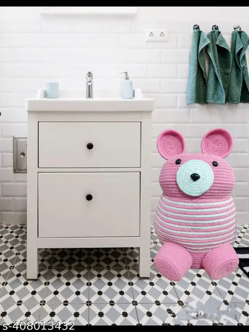 Teddy Laundry Basket / Toy Basket