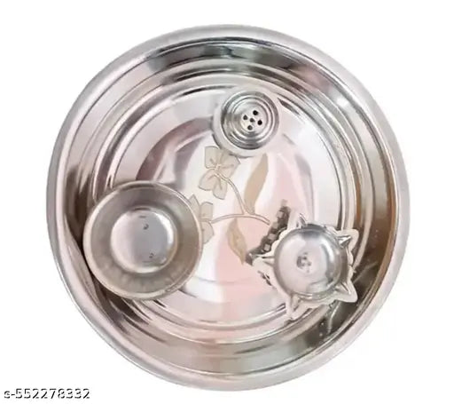Puja Thali Traditionalstainless steel